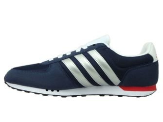 F99330 adidas NEO City Racer Collegiate Navy/Matte Silver/Power Red