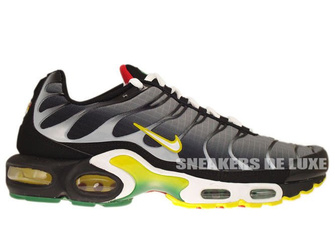 Nike Air Max Plus TN 1 Black/White-Tour Yellow-University Red